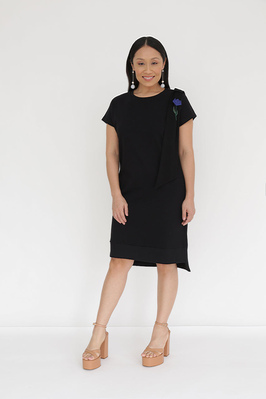 Vestido longevidade Preto